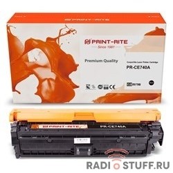 Картридж лазерный Print-Rite TFHAN5BPU1J PR-CE740A CE740A черный (7000стр.) для HP LJ CP5220/CP5221/CP5223/CP5225