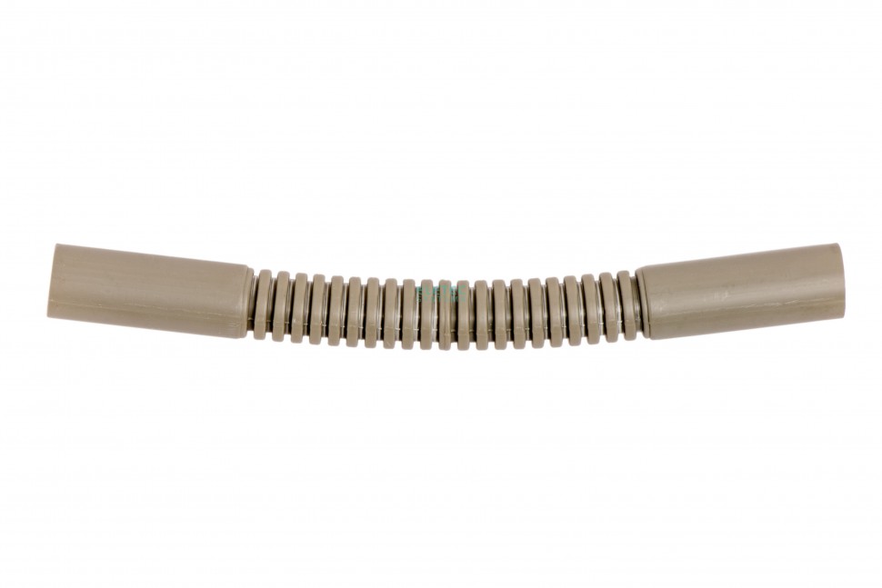Поворот гибкий гофрированный, d32мм, (15 шт/уп), Eletec