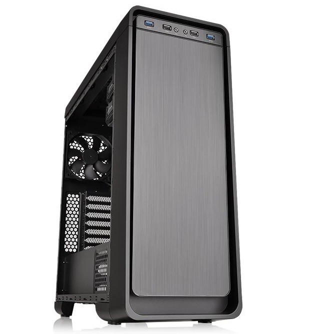 Корпус Tt Versa U21 [CA-1G5-00M1WN-00] ATX / win / black / no PSU